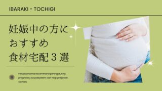 茨城・栃木30代妊娠中の方におすすめする食材宅配３選