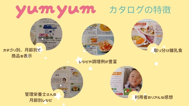 yum yum For Baby & Kids 特徴